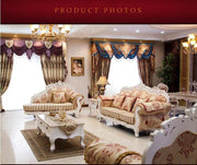 living room furniture modern fabric sofa European sectional sofa set 1038