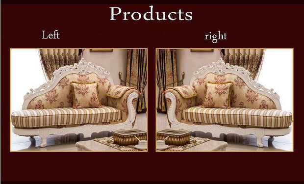 living room furniture modern fabric sofa European sectional sofa set 1038