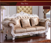 living room furniture modern fabric sofa European sectional sofa set 1038