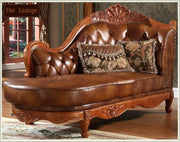 high quality  European  antique living room sofa furniture genuine leather set 10252