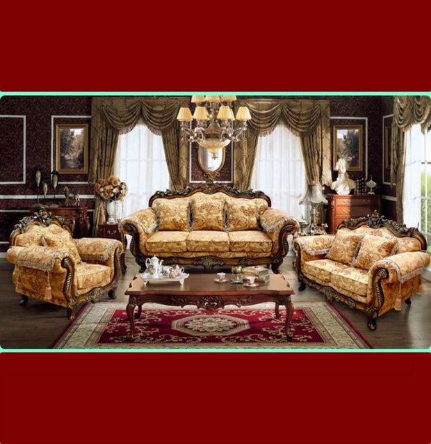 living room furniture modern fabric sofa European sectional sofa set
