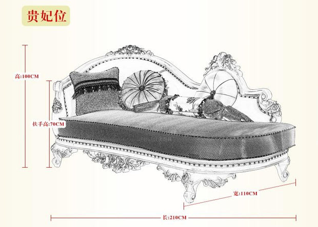 Fashion European Style Sofa 123 Modern Leather Sofa Set Living Room Furniture PRF5001 for big house