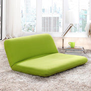 Double Folded Floor Sofa Bed free Adjustable Sofa Plaid Japanese Furniture Living Room Reclining Chair cover removable