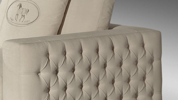 top graded italian genuine leather sofa sectional living room sofa home furniture big size 4 seater feather sofa crystal buttons